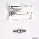 Schlauchverschraubung Teil I (kurz) und Teil II (lang)