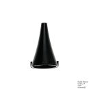 Ohrtrichter, wiederverwendbar, Ø 3 mm, schwarz