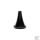 Ohrtrichter, wiederverwendbar, Ø 4 mm, schwarz