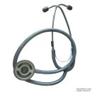 duplex Stethoskop blau, aus Aluminium