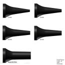 Ohrtrichter, wiederverwendbar, Ø 2 mm, schwarz (10 Stck.)