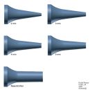 Einmal-Ohrtrichter, Ø 5 mm, schwarz (100 Stck.)