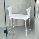 Duschhocker Laguna mit Armlehnen