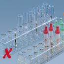 Ständer mit 20 Bohrungen 21,5 mm 0