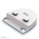 Adapterelement für mobiles Stadiometer seca 217 zur Verbindung mit den Waagen