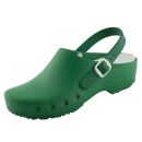 antist. ChiroClogs Classic mit Fersenriemen grün