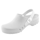 antist. ChiroClogs Special mit Fersenriemen weiß