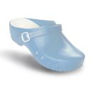 antist. ChiroClogs Classic mit Fersenriemen hellblau