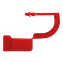 Verschlusssiegel ohne Indikator, rot (1000 Stck.)