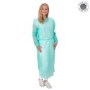 wiroREPEL FLEX PP+PE Kittel mit Gummizugbündchen grün XL (10 Stck.)